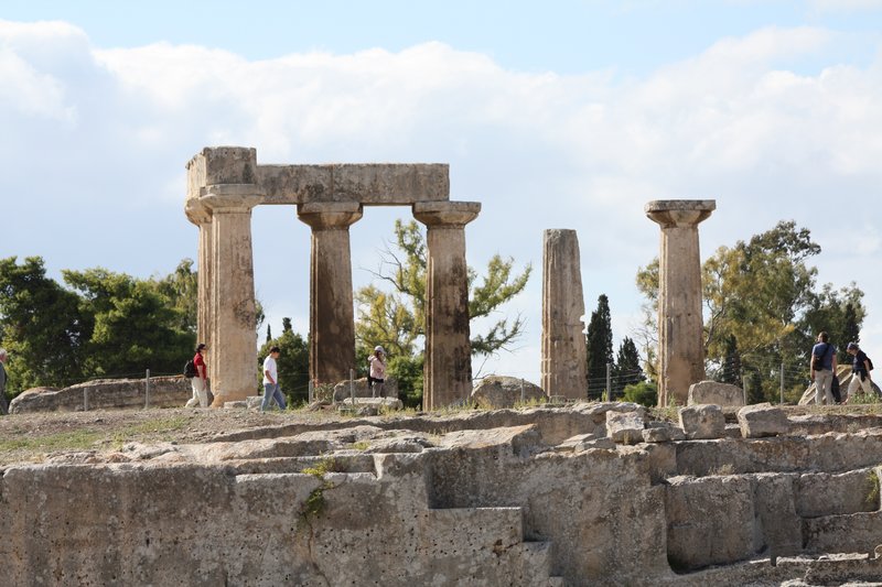 Corinthe, temple d'Apollon